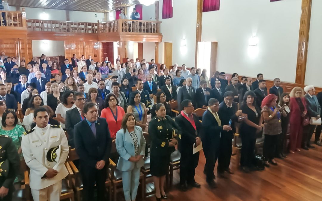 Concurrida ceremonia por el día del Periodista