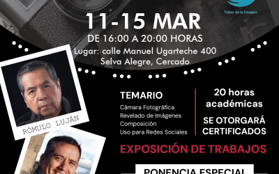 Inició taller de “Fotografía Periodística” 100% práctico gracias al Colegio de Periodistas y Aqp Producciones