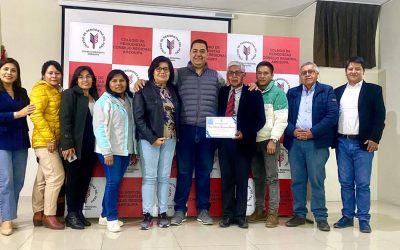 Curso de Comunicación Política se clausuró en el Colegio de Periodistas de Arequipa