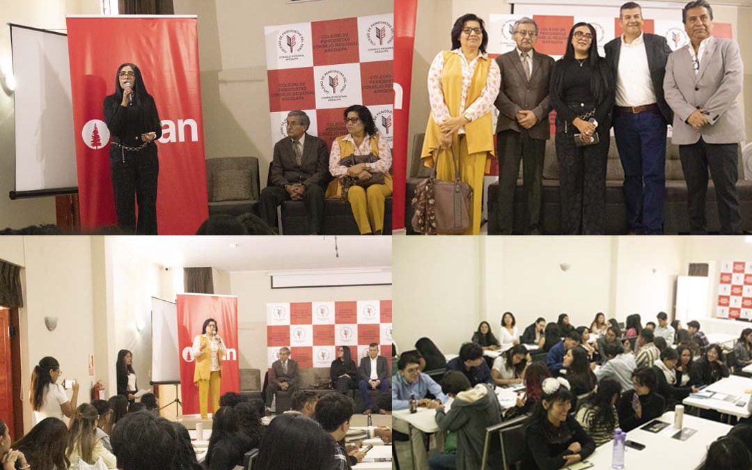 Estudiantes de comunicación son capacitados en nuevas herramientas digitales para periodistas del futuro