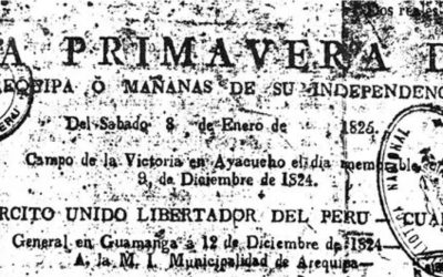 La Primavera de Arequipa o Mañanas de su Independencia: ¿El primer periódico de la Ciudad Blanca?