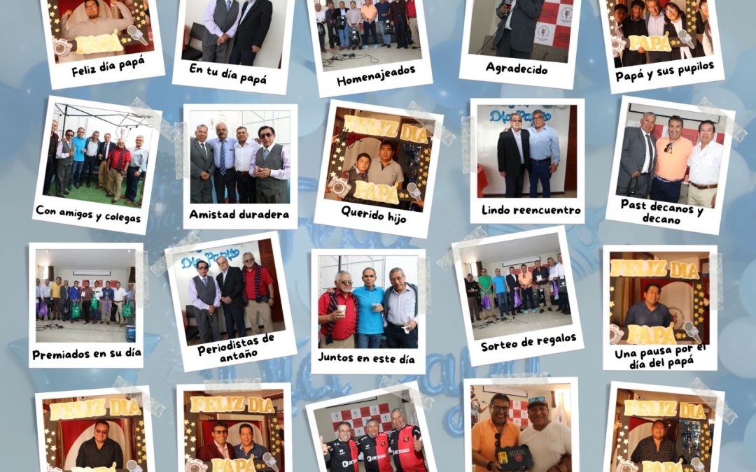 Papás periodistas reciben homenaje de CPP Consejo Regional Arequipa