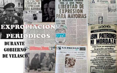 CRÓNICA/ A 50 años de la expropiación de los periódicos en el Perú