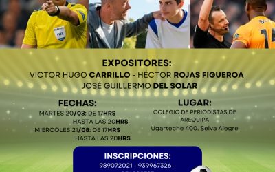 Curso para  Árbitros de Fútbol y Comunicadores