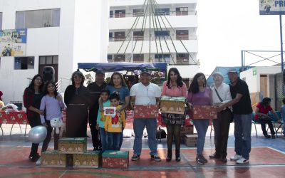 Colegio de Periodistas Arequipa sorteó canastas navideñas entre sus afiliados