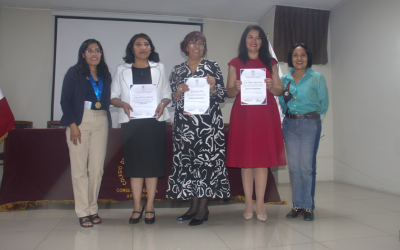Colegio de Periodistas Arequipa reconoce a 4 integrantes por emprendedoras y trayectoria