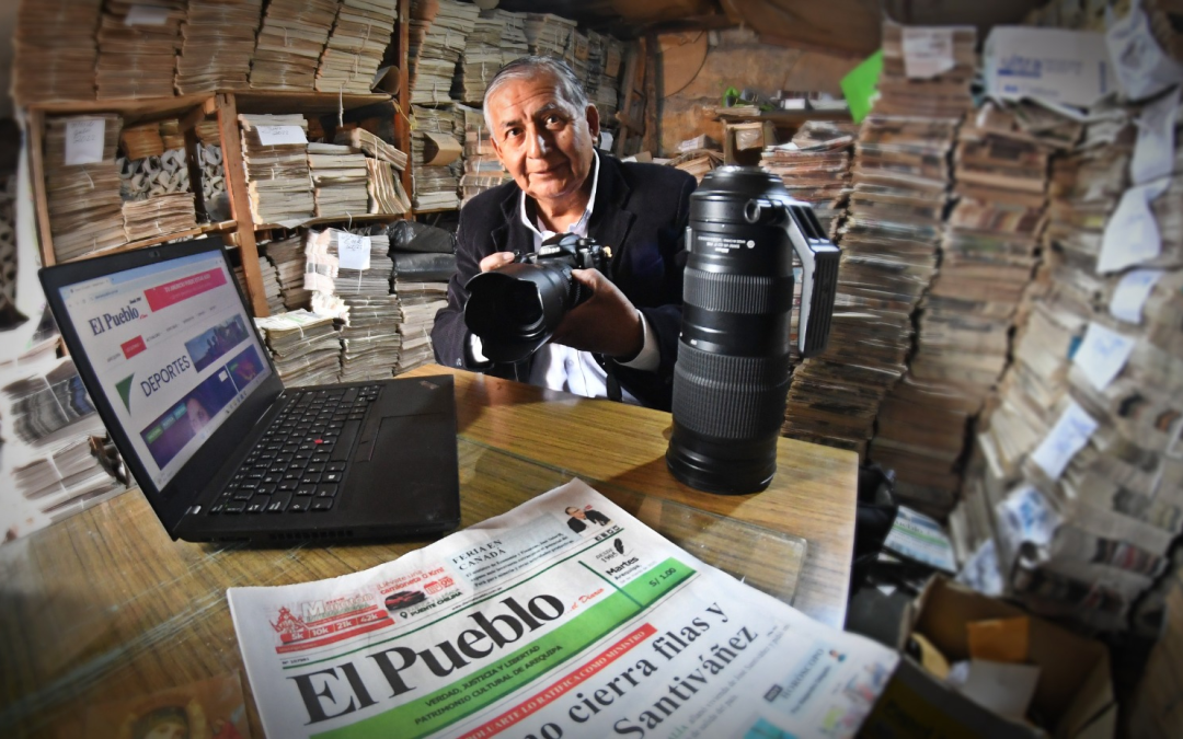“El fotoperiodismo es un trabajo muy emocionante pero sacrificado”: Miguel Zavala Delgado fotógrafo y periodista.