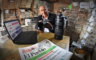“El fotoperiodismo es un trabajo muy emocionante pero sacrificado”: Miguel Zavala Delgado fotógrafo y periodista.