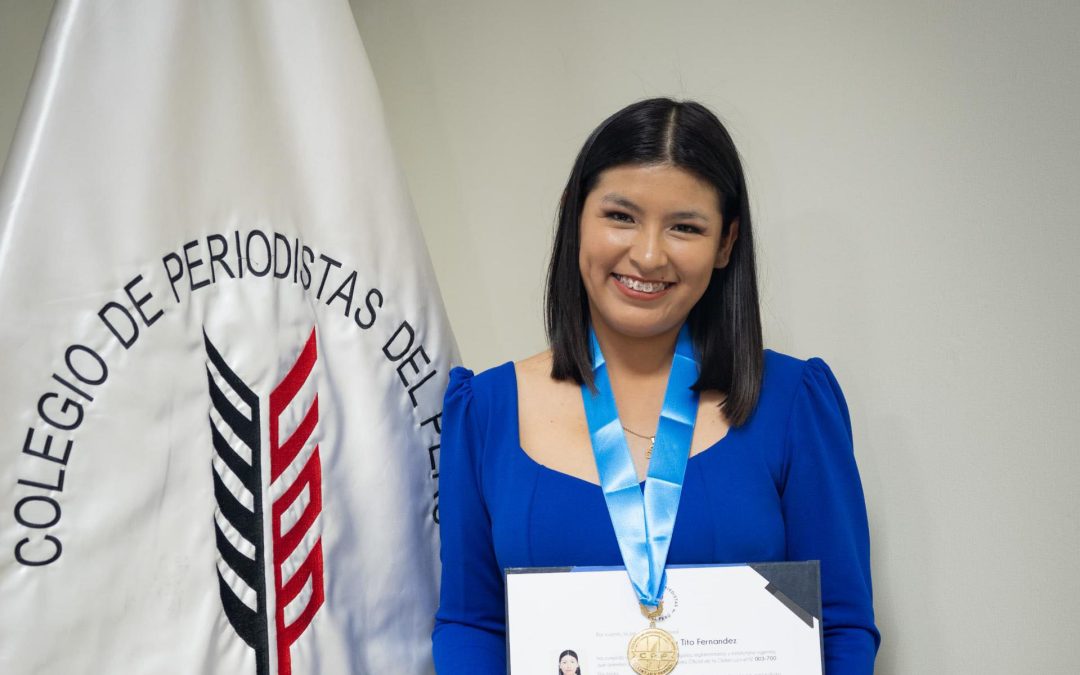 Ester Nataly Tito Fernández: Una mirada al periodismo como herramienta de cambio social