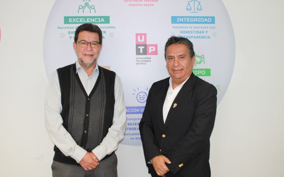 Reunión entre UTP Arequipa y Colegio de Periodistas para fortalecer la formación profesional