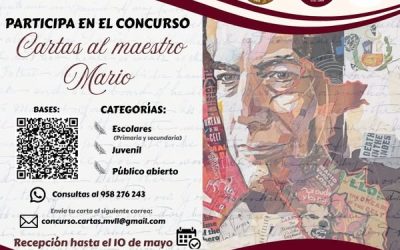 Este 10 vence plazo para concurso “Cartas al maestro Mario”, premios para ganadores
