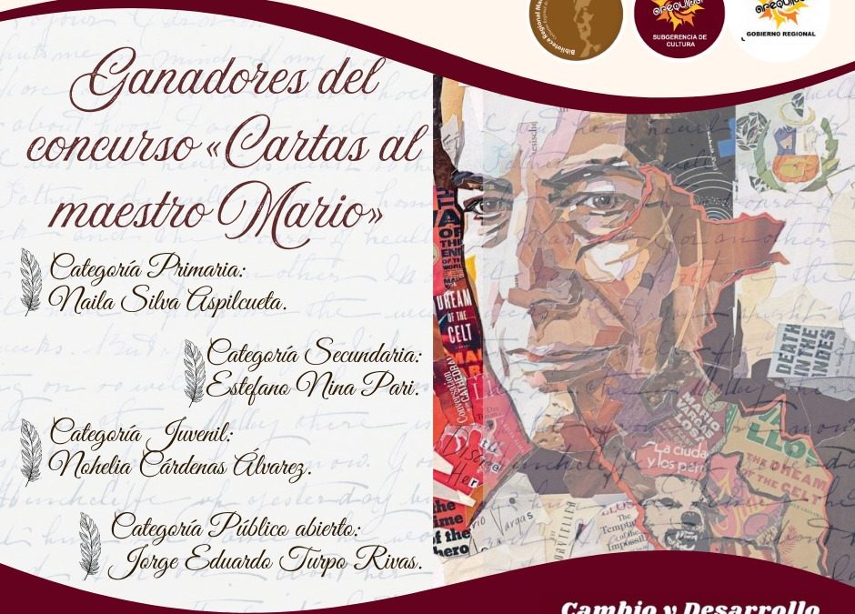 Premian a periodista Jorge Turpo ganador de concurso en homenaje a Vargas Llosa