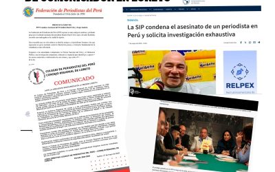 Gremios de prensa se pronuncian tras crimen de Raúl Celis