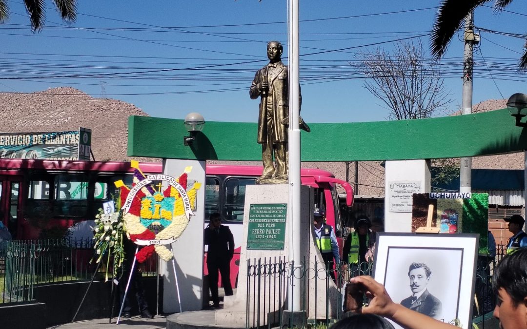 UCSM conmemora 151 años del nacimiento de Pedro Paulet e impulsa vocación científica en jóvenes