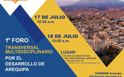 Foro multidisciplinario busca consolidar visión integral del desarrollo regional