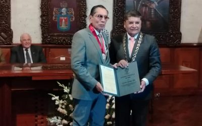 Municipalidad de Arequipa otorga Medalla de Oro al periodista Bernardino Rodríguez Carpio en mérito a su ejemplar trayectoria profesional