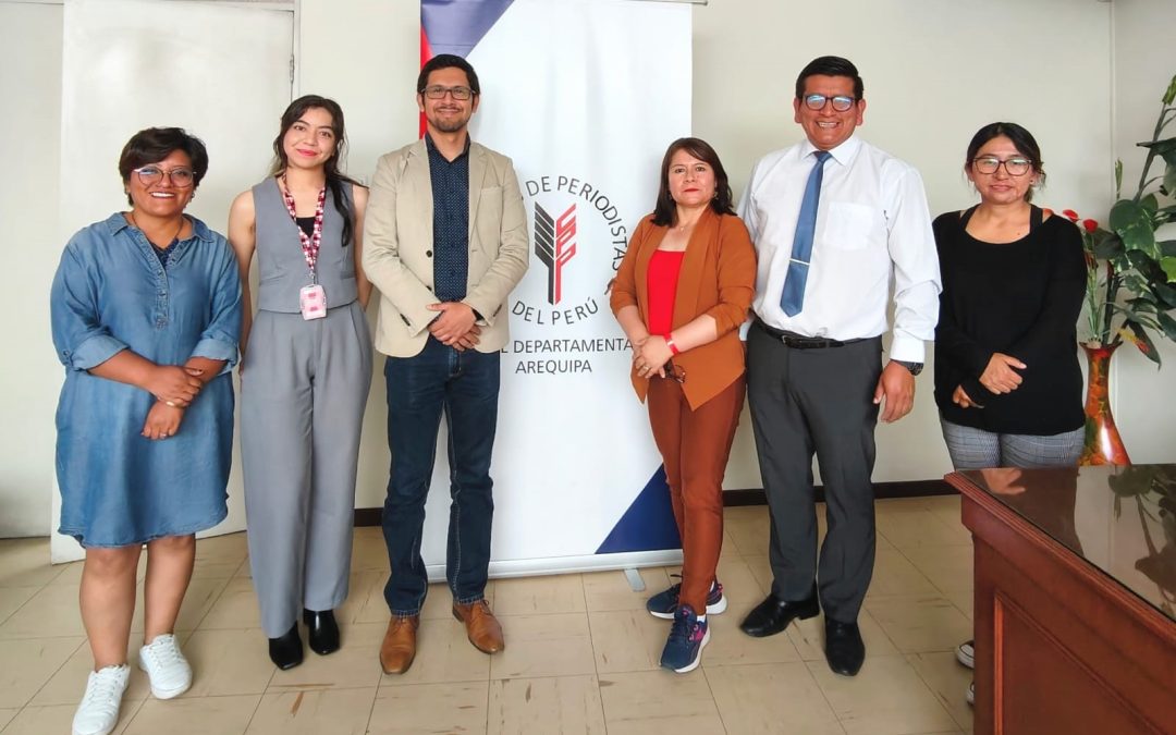 Colegio de Periodistas de Arequipa impulsa capacitación con UTP