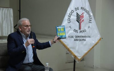 Pablo Cateriano en el Colegio de Periodistas compartió experiencias y estrategias