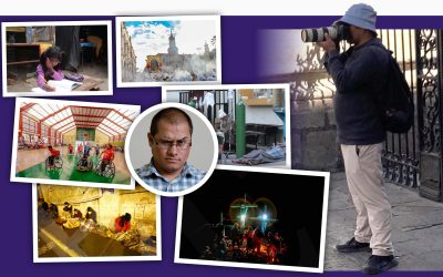 Heiner Aparicio fotografió la memoria de Arequipa