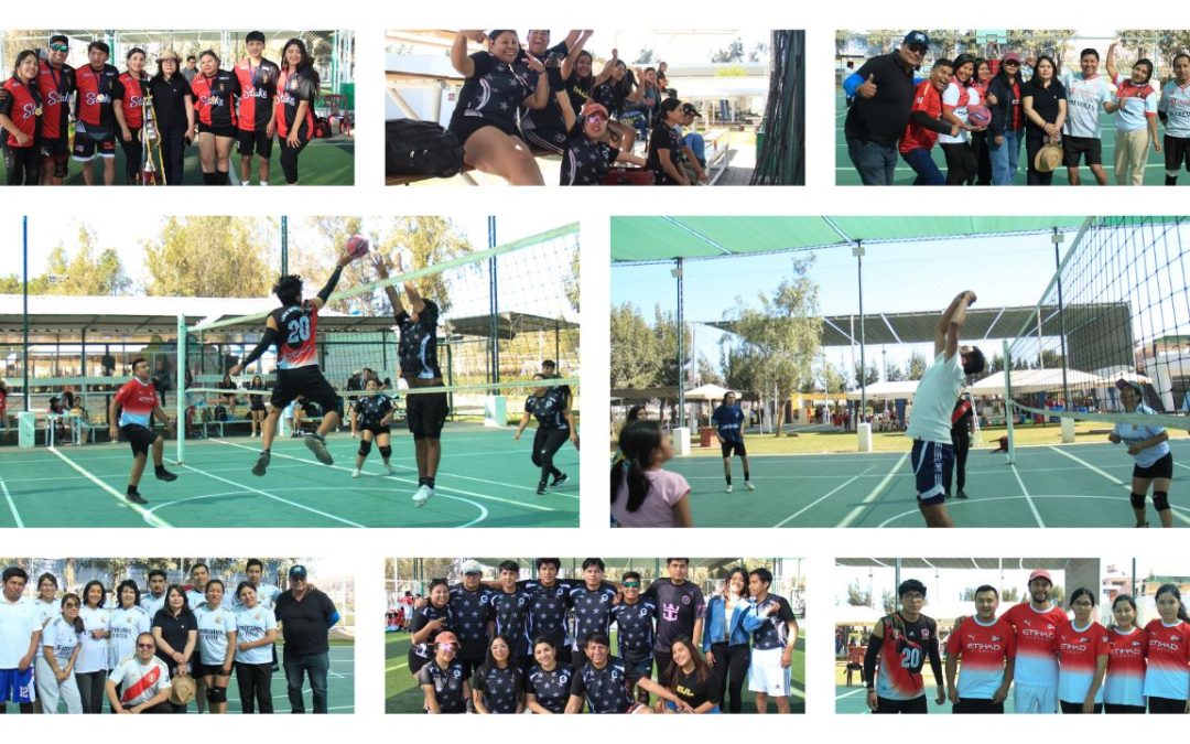 Primera Fiesta Familiar del Colegio de Periodistas reunió a equipos de vóley y fortaleció el compañerismo