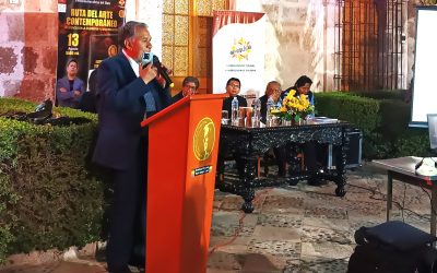 El exdecano del Colegio de Periodistas, Américo Fernández, destaca el arte y la comunicación