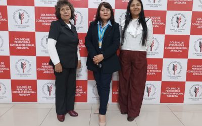 Escolares de Hunter visitan el Colegio de Periodistas para aprender sobre labor periodística